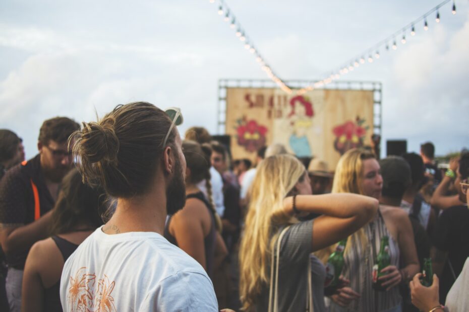 look masculino para show ou festival